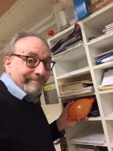Here I am leaving a little surprise in Will Duchon's mailbox at WMNR. A water balloon is funnier than the time I left a kitten in  his mailbox, right?